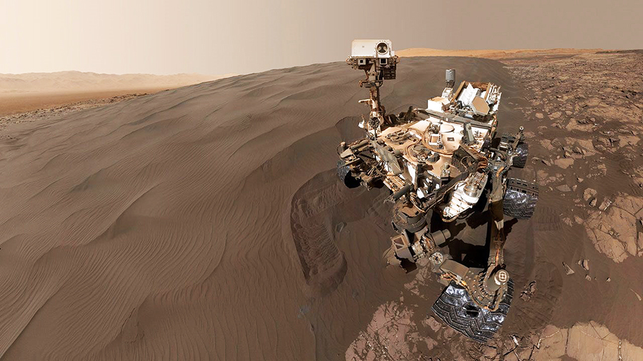 Sand Dune on Mars